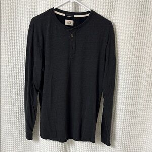 Men’s Marine Layer Henley Shirt - Size Marge